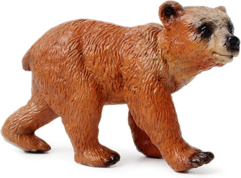 Forest Animal Figures Cake Toppers - Woodland Creatures Toy Figurines Set (5pcs Forest Animals)