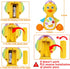 Baby Musical Duck Toy for Tummy Time, Light Up Infant Toys for 0-18 Months, Birthday Gifts for Boys & Girls