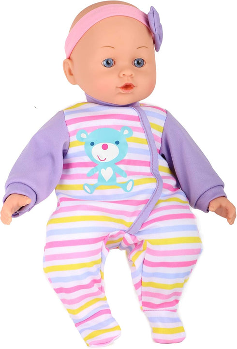 Dream Collection 14" Baby Doll Chatter & Coo Girl