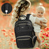 Backpack MOMUVO Diaper for Women Large Capacity with Insulated Pockets Diaper Bags For Baby Girl Boy Waterproof Baby