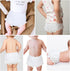Poocen 5pcs Toddler Baby Girls Boy White Ruffled Bloomers Diaper Cover Cotton Linen Bloomer Shorts Underwear