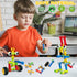 Afomida 156 Set Playset 3+ (2) PCS Creative Building Blocks Building Toy - Featuring Storage, Includes Dinosaur, Robot