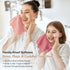 5 Pack, 12x12 Inches MUKIN Baby Washcloths,Muslin Burp Cloths Towels for Newborns,Absorbent Cotton Bath Face Towel