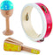 Hape Junior Percussion Set, 3 Piece Wooden Instrument Set for Toddlers