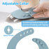 ME.FAN Silicone Baby Bibs for Babies & Toddlers | Adjustable Silicone Bibs, 2 Set