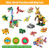 30 Packs 999+ 3 10-in-1 Animal Party Favors for Kids, PCS Mini Building Blocks, Styles Dinosaur/Sea/Forest Models