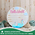 Generic 5.9inch Announcement,3D Baby Announcement Sign,Personalized Wooden Hello World Newborn Sign,Birth Name