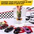 6 4-8 HyDren Pcs Color Changing Cars Bath Toys for Kids Vehicles in Water Goodie Bags Fillers Sensory Toys Bathtub Race