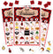 Lumberjack Party Bingo Game, 24 Woodland Bear Cards Set for Family Activity, Gender Reveal Supplies -a10