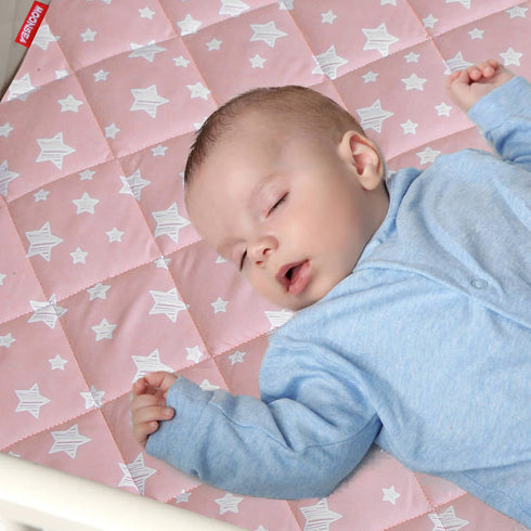 Pack 39"27"5" Pack and Play Sheets Fitted, Breathable Thick Playard Lovely Print Cover Compatible with Graco n Play