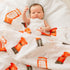 babylosophy 100% 3 Pack, Baby Swaddle Blanket, Pure Cotton, Muslin Blanket for Boys & Girls, Baby Receiving Swaddle (So