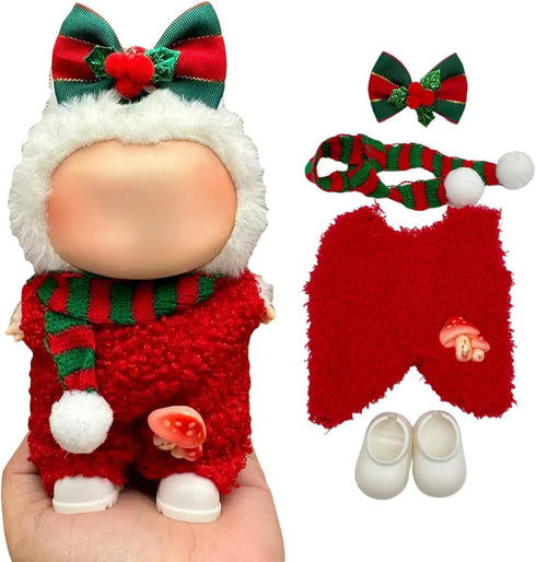 AIZIXIN Doll Outfit Clothes Set for 17cm Dolls, Cute Dolls Accessories, Premium Fashion