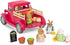 Playset Playset 3+ Li'l Woodzeez Farmer's Truck Doll with Toy Truck, Miniature Food & Accessories Compatible with Doll