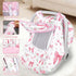 Car Seat Cover Baby Girls Winter, Dual Zipper Infant Carseat Covers with Breathable Mesh, Universal & Warm Protection