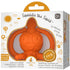 CaaOcho Pure Natural Rubber Teething Gum Massager Baby Toy & Bath Toy - BPA Free Squid Teether for Babies