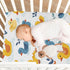 Caikeny 27 39 Fitted Crib Sheet for Boys Girls Cute Ducks Baby Crib Sheets Polka Dots Bassinet Sheets Crib Mattress Bed