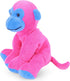 Unique Ape Monkey Stuffed Animals Plush Toys, Soft Cute Monkey Toy for Toddlers, 7.9" Pink