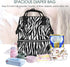 KHIRY Backpack Mummy Backpack Diaper Bag Nappy Baby Bag Schnauzer Multifunction Changing Bags for Travel, Zebra Print