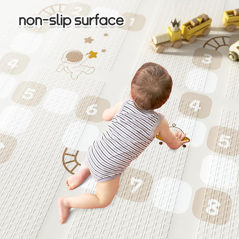 Mloong 71x59inch Baby Playmat, Play Mat for Floor, Large Playmat for Babies and Toddlers,Indoor Kids Carlwing