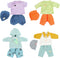 Baby Dolls Clothes for 12-16 Inch Dolls, 4 Sets Doll Outfit Accessories for 15 Inch Doll Boy