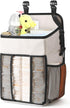 Maliton Hanging Diaper Organizer - Caddy for Changing Table, Crib, Pack n'