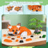 12 Pack Sets, 14+ HIGH GODO Animal Party Favors Building Mini Animals Building Blocks Decor Model Kits, Goodie Bags