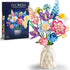 SUNHABI Flower Building Set for Adults Flower Bouquet Botanical Collection Unique Home Dcor