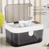 Portable Baby Wipe Warmer, Wet Wipes Heater with Nightlight, Top Heating Wet Wipes Dispenser Diaper Wipe Warmer