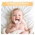 312 Silicone Baby Teether Ring for Months, BPA-Free Soft Teething Toy, Easy-Grip Cow Infant Teether for Boys and Girls