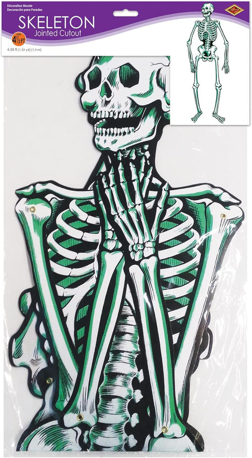 Jointed Skeleton Party Accessory (1 count)