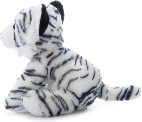 The Petting Zoo 8 Inch White Tiger Stuffed Animal, Gifts for Kids, Wild Onez Zoo Animals