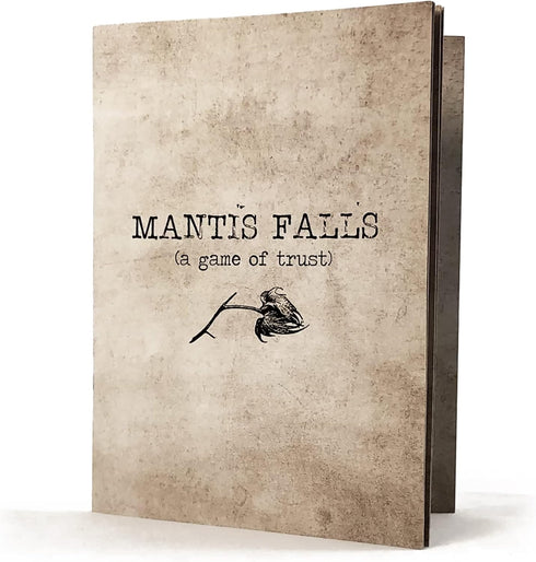 Mantis Falls Board Game - Hidden Traitor Strategy Card Game for 2-3 Players - Ages 14+