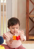 Fisher-Price Stacking Toy Baby's First Blocks Set of 10 Shapes for Infants Ages 6+ Months