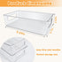 MAIDIWUDI 2Pack Cabinet,DrawerCounter,Kitchen,Refrigerator-Portable Clear Baby Bottle Organizer Portable Baby Bottle