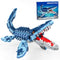 EITOLNR Mosasaurus Dinosaur Building Blocks Set, 805 PCS Dinosaur World Building Toy, Jurassic