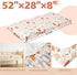 2 Pack 5228 SDIII Mushroom Crib Sheets for Boys Girls Stretchy Microfiber Jersey Knit Soft Fall Crib Sheets