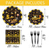 92 5th Pcs Construction Birthday Party Supplies Dump Truck Theme Five Tableware Includes Hanging Swirl, Balloons