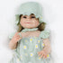 22 Inch Lifelike Reborn Girl Baby Doll - Realistic Silicone Full Body Newborn with Accessories, Weighted Soft Toy Gift