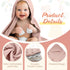 VitalCozy 8 Pcs Baby Muslin Hooded Bath Towels and Washcloths, Muslin Hooded Baby Towels Absorbent Blankets for Gift