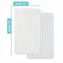 American Baby Company 2 Pack Fitted Crib Sheets 28" x 52", Soft Breathable Neutral 100% Cotton Jersey Sheet, Blue Star/Blue Zigzag, for Boys and Girls, Fits Crib and Toddler Bed mattresses by American Baby Company