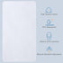 Pad100 34" 54"-2Pack Flannel Protector Waterproof Mattress Protector Pad, One Size, X