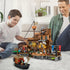 RiceBlock Sets 8-12, 573 Pirate Ship Building Toys, Pirate Wharf Themed City Store Building Bricks for Boys Age Pieces