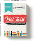 Plot Twist: 36 Book Recommendation Scratch Off Cards across 8 Unique Fictional Genres. Gift for Couples, Book Lovers, Readers, Book Clubs.