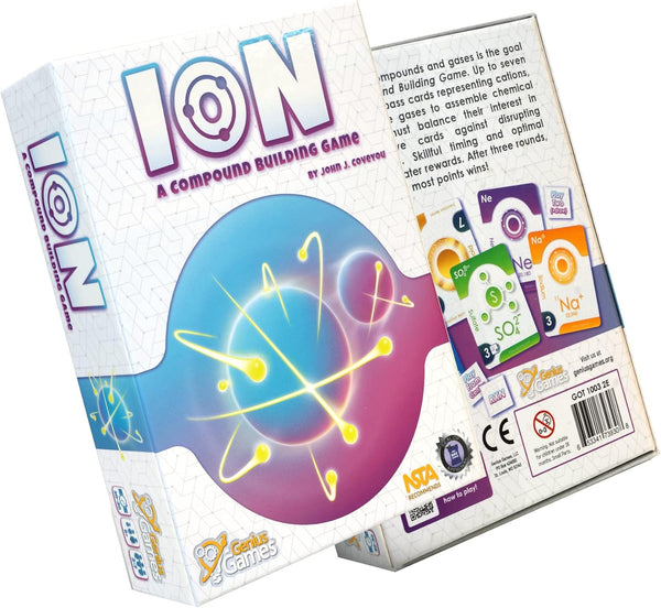 Genius Games Ion: A Compound Building Game (2nd Edition) - A Chemistry