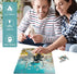 Puzzles for Adults 500 Pieces, Wedding Wooden Puzzles, Unique Shaped Jigsaw Puzzles, Beautiful Gift Package for