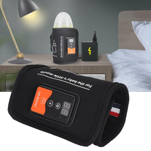 Portable USB Baby Bottle Heater for Quick Heating - Ideal for Home & Car