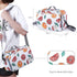 Non-Slip Stroller Organizer Bag for Diapers with Insulated Pocket, Hooks, Adjustable Strap, Universal Fit for Most
