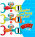 12 Inch (2 5617-2s JA-RU Grab It Claw Grabber Toy Grabber Toy) Plastic Robot Claw Grabbing Toys for Kids. Hand Eye