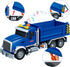 3 4 5 6 Friction Powered Dump Truck Toy for Kids with Lights & Sounds, Large Construction Vehicle for Boys Girls Ages