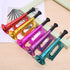 6Pcs Metallic Trumpet Toys - Kid Trumpet Instrument Plastic Blow Horn for Parties and Events - Random Color
